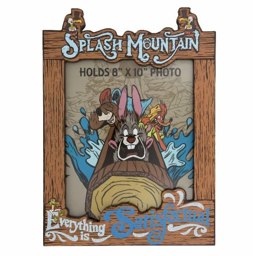 Disney Photo Frame - Splash Mountain - Everything Is Satisfactual - 8 X 10 -Souvenirs and Gadgets Shop 1a964c163860602