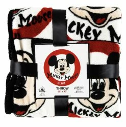 Disney Throw Blanket - Mickey Mouse Mouseketeer