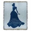 Disney Tapestry Woven Throw - Cinderella - Can't Stop Me From Dreaming