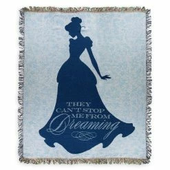 Disney Tapestry Woven Throw - Cinderella - Can't Stop Me From Dreaming