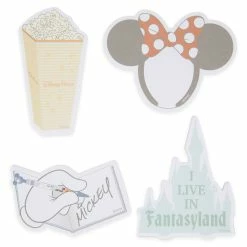 Disney Notepad Set - Disney Parks Icons Sticky