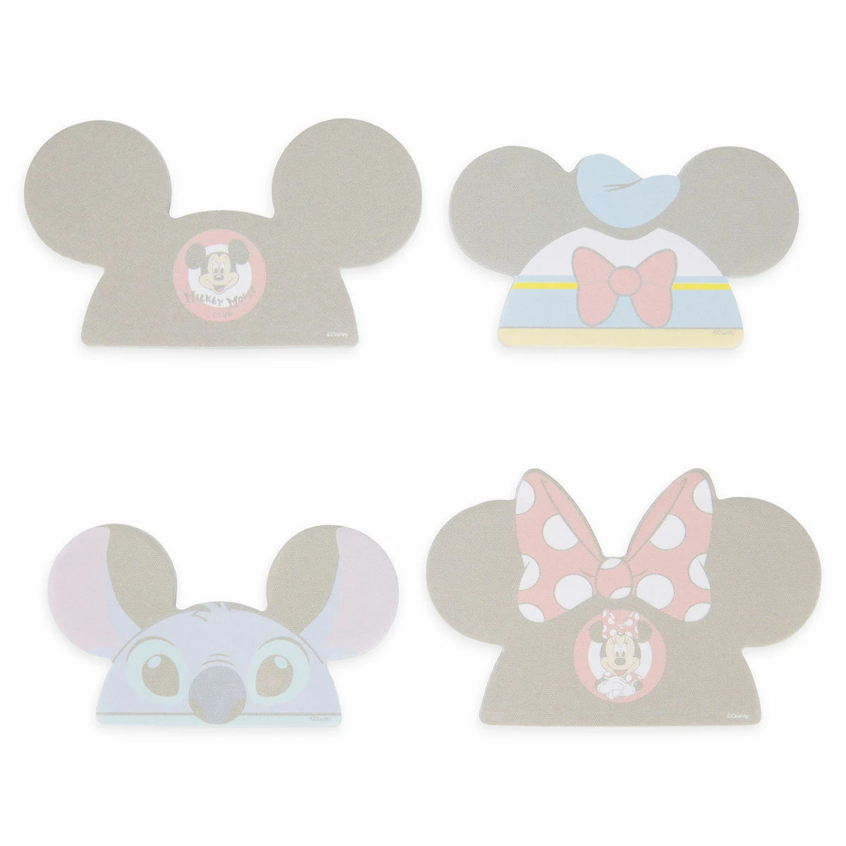 Disney Notepad Set - Mickey Ear Hat Sticky 3 Disney Notepad Set - Mickey Ear Hat Sticky