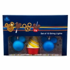 Disney String Lights Set - Disney Treats - Park Food Icons