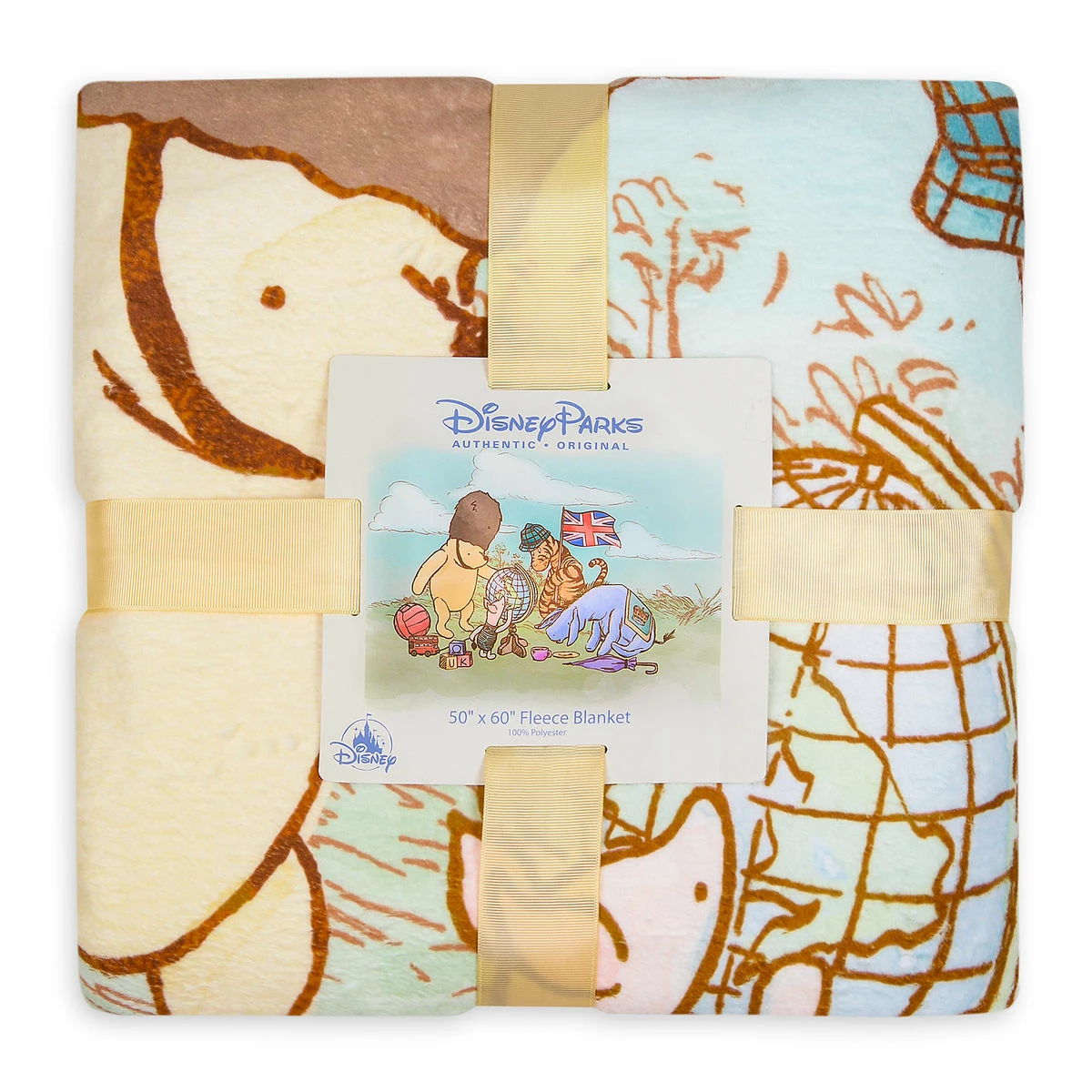 Disney Throw Blanket - Winnie The Pooh And Friends 3 Disney Throw Blanket - Winnie The Pooh And Friends