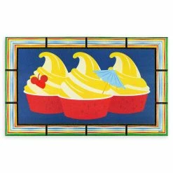Disney Door Mat - Disney Treats - Pineapple Swirl