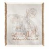 Disney Throw Blanket - Cinderella Castle Damask - Walt Disney World