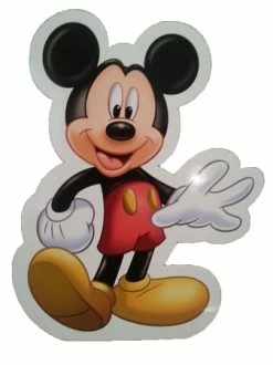 Disney Postcard - Mickey Mouse Profile - Walt Disney World