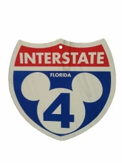 Disney Door Sign - Florida Interstate I-4