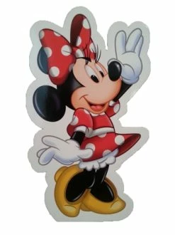 Disney Postcard - Minnie Mouse Profile - Walt Disney World