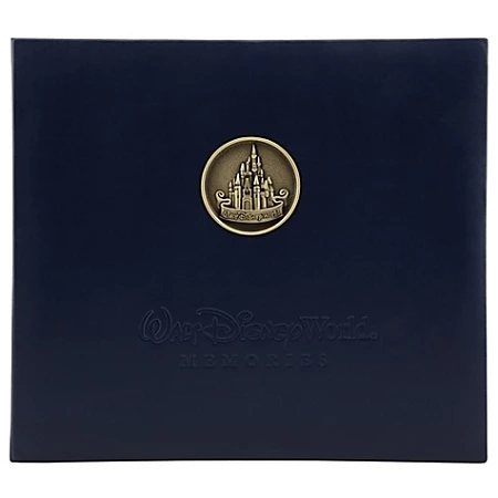 Disney Scrapbook Album - Castle Medallion - Walt Disney World 3 Disney Scrapbook Album - Castle Medallion - Walt Disney World