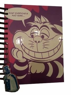 Disney Journal Notebook - Cheshire Cat - Alice In Wonderland