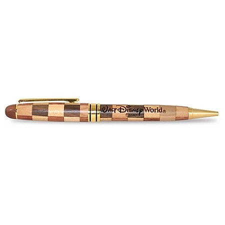 Disney Arribas Pen - Personalizable Checkered Walt Disney World 3 Disney Arribas Pen - Personalizable Checkered Walt Disney World
