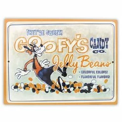 Disney Wall Sign - Goofy's Candy Co. Jelly Beans