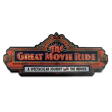 Disney Wall Sign - The Great Movie Ride - Walt Disney World 3 Disney Wall Sign - The Great Movie Ride - Walt Disney World