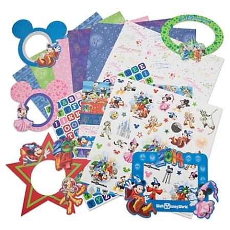 Disney Scrapbook Kit - 2014 Mickey And Friends - Walt Disney World 3 Disney Scrapbook Kit - 2014 Mickey And Friends - Walt Disney World