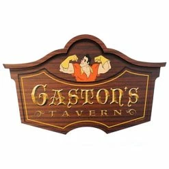 Disney Wall Sign - Gaston's Tavern - Beauty And The Beast