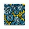 Disney Coaster Tile - Mickey Mouse Icon - Indigo - Paisley -Souvenirs and Gadgets Shop 7509055890077