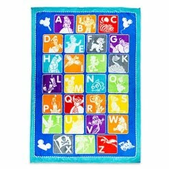 Disney Throw Blanket - World Of Disney Alphabet Fleece