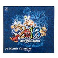 Disney Calendar - 2015 To 2016 Walt Disney World Resort - 16 Month