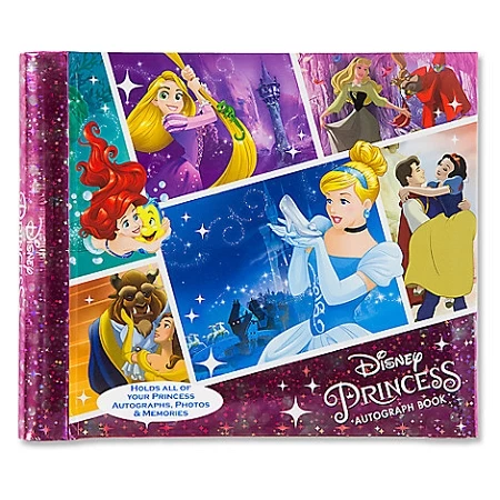 Disney Autograph Book - Disney Princess Deluxe 3 Disney Autograph Book - Disney Princess Deluxe