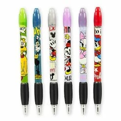 Disney Pen Set - Mickey Mouse And Friends - Fab 6