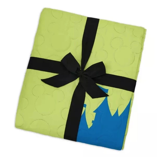 Disney Throw Blanket - Walt Disney World Logo - Quilted 3 Disney Throw Blanket - Walt Disney World Logo - Quilted