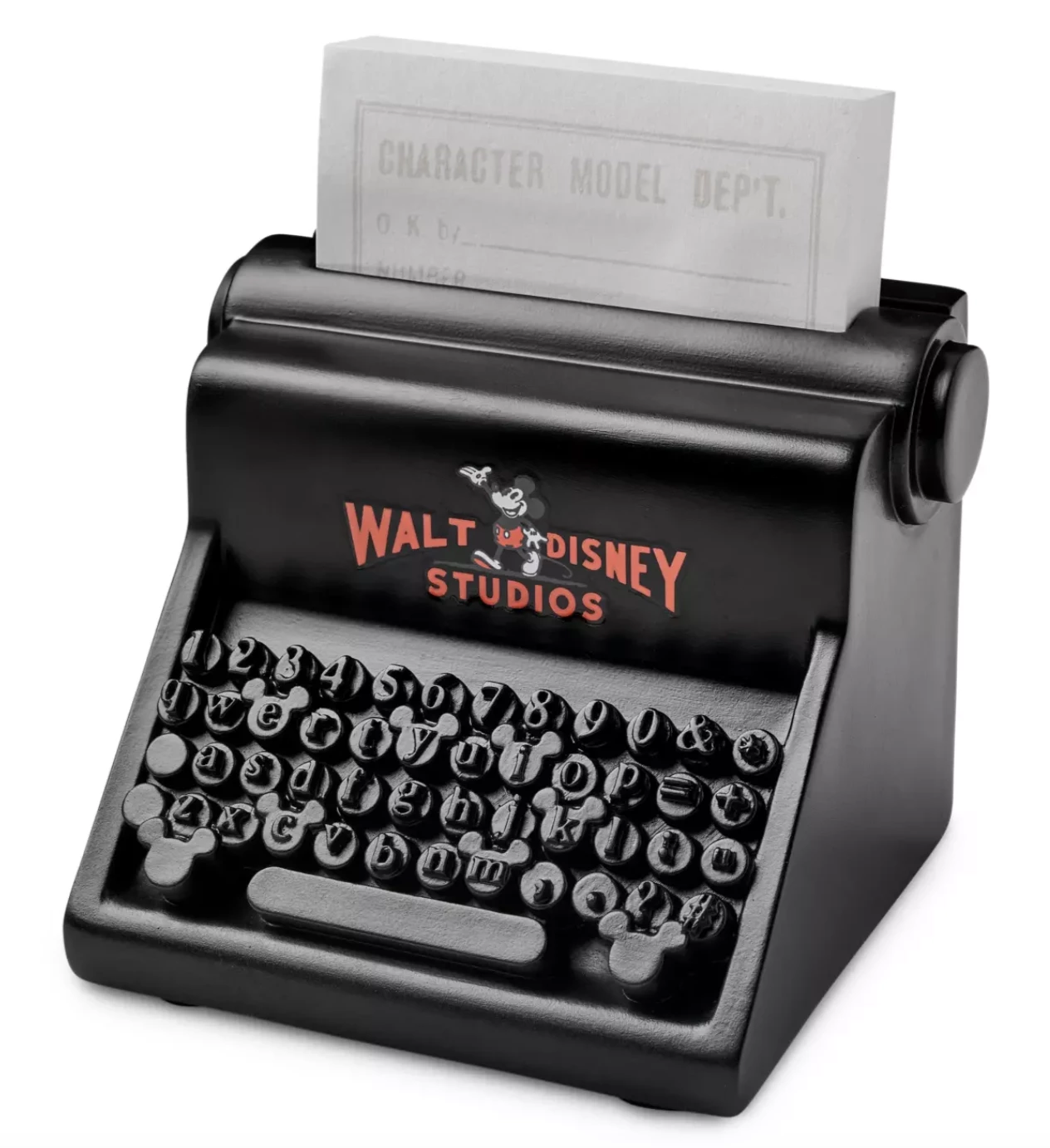 Disney Sticky Notes Holder - Walt Disney Studios Typewriter 3 Disney Sticky Notes Holder - Walt Disney Studios Typewriter
