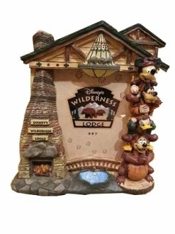 Disney Photo Frame - Wilderness Lodge Resort - Totem Mickey And Friends