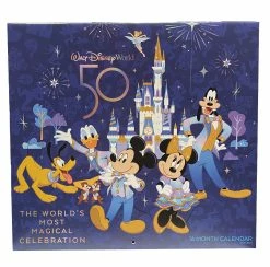 Disney Calendar - 2021 To 2022 50th Anniversary - 16 Month