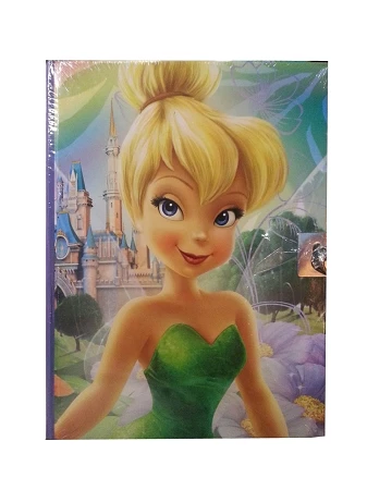 Disney Diary - Tinker Bell Lock Diary 3 Disney Diary - Tinker Bell Lock Diary