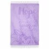 Disney Throw Blanket - Minnie Mouse Quotes - Purple