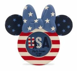 Disney Photo Frame - Minnie Mouse Americana - 3.5" X 3.5"