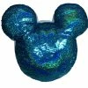 Disney Pillow - Mickey Mouse Icon - Reversible Sequin - Aqua 2 Disney Pillow - Mickey Mouse Icon - Reversible Sequin - Aqua -Souvenirs and Gadgets Shop dc18h72964789