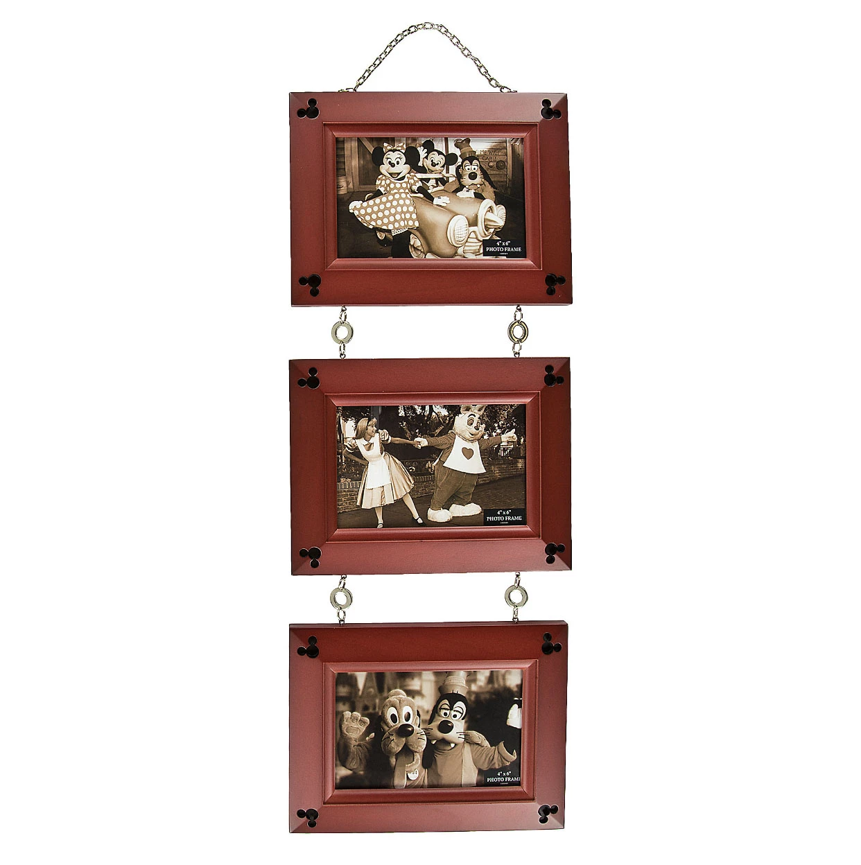 Disney Photo Frame - Mickey Mouse Linked - Cherry 3 Disney Photo Frame - Mickey Mouse Linked - Cherry