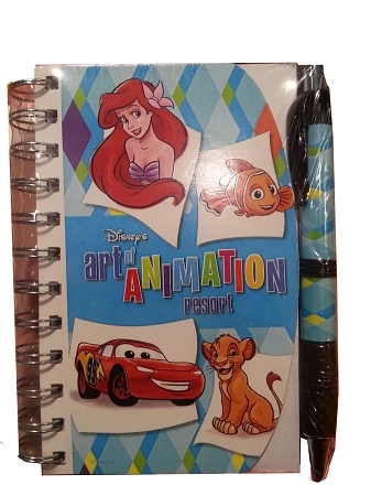 Disney Autograph Book And Pen - Art Of Animation Resort 3 Disney Autograph Book And Pen - Art Of Animation Resort