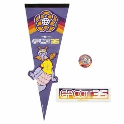 Disney Fan Pack - Figment Epcot 35th Anniversary