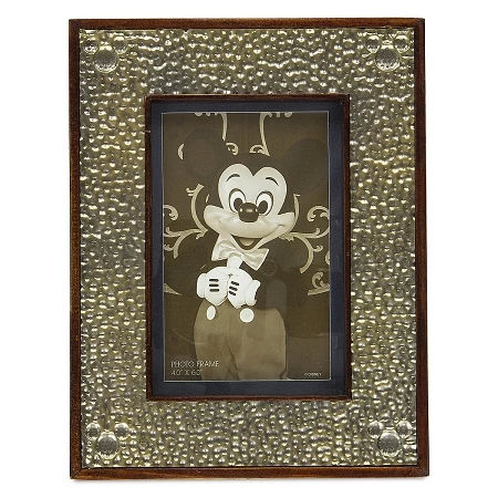 Disney Photo Frame - Mickey Mouse Hammered Metal - 4 X 6 -Souvenirs and Gadgets Shop file 85b374562f8b
