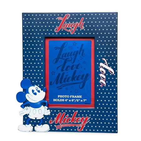 Disney Photo Frame - Mickey Mouse Americana - Laugh Love Mickey 3 Disney Photo Frame - Mickey Mouse Americana - Laugh Love Mickey