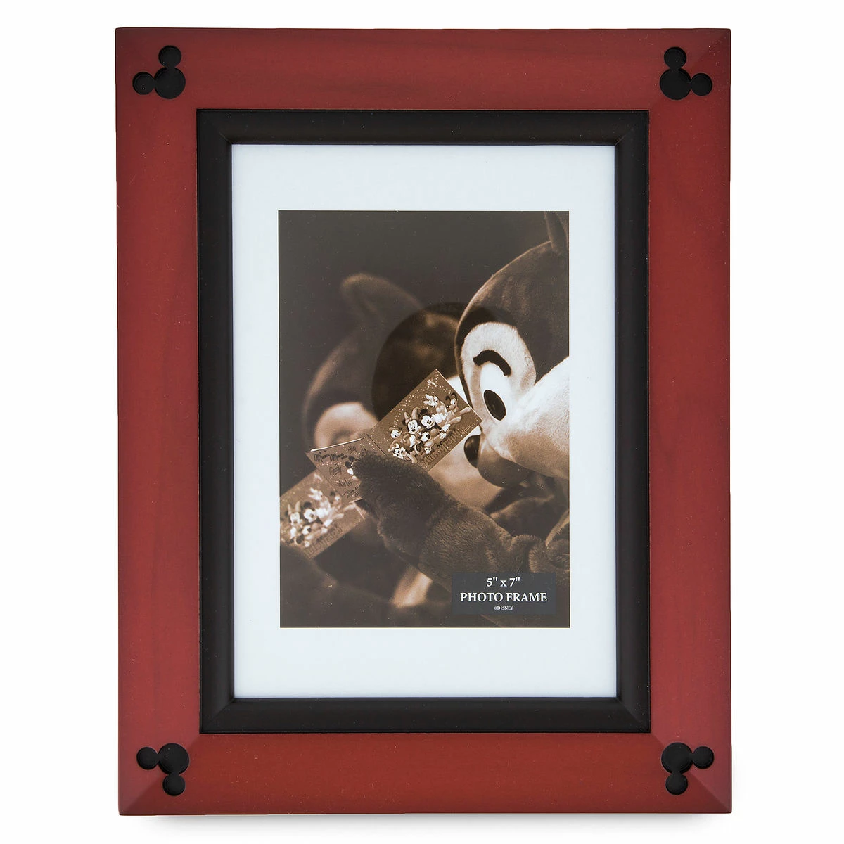 Disney Photo Frame - Mickey Mouse Icons - Wood - 5 X 7 3 Disney Photo Frame - Mickey Mouse Icons - Wood - 5 X 7