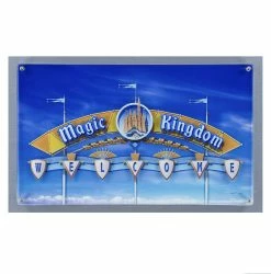 Disney Wall Sign - Magic Kingdom Welcome Sign - Acrylic