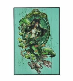 Disney Wall Sign - Pirates Of The Caribbean - Mermaid