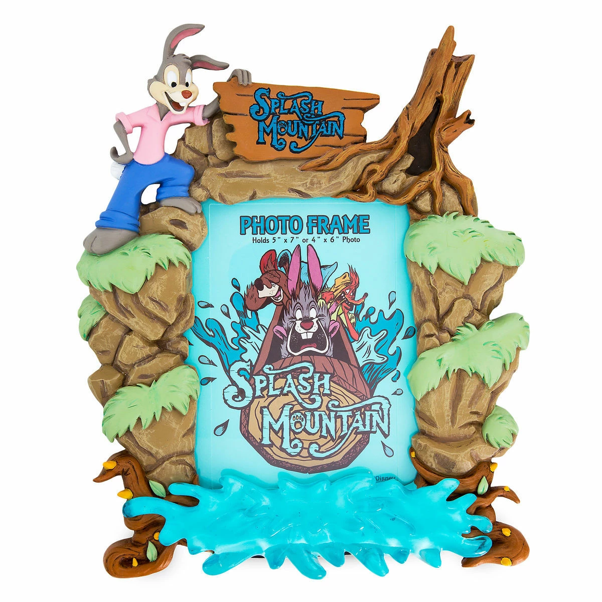Disney Photo Frame - Splash Mountain - Sculpted - 4 X 6 Or 5 X 7 3 Disney Photo Frame - Splash Mountain - Sculpted - 4 X 6 Or 5 X 7