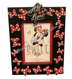 Disney Photo Frame - Minnie Mouse Bows - All About The Bow