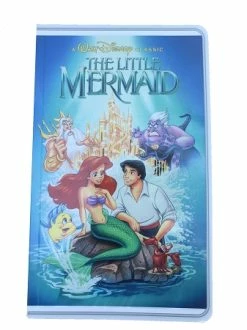 Disney Notebook - VHS Tape Illusion - The Little Mermaid