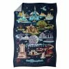 Disney Throw Blanket - Walt Disney World Resort Map 2 Disney Throw Blanket - Walt Disney World Resort Map -Souvenirs and Gadgets Shop file ea16591547dcdd2
