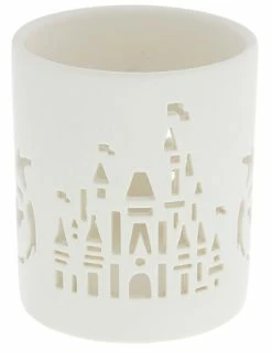 Disney Candle Votive Holder - Castle - Porcelain