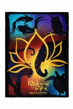 Disney Throw Blanket - Animal Kingdom - Rivers Of Light