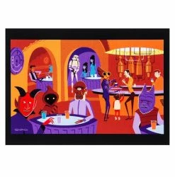 Disney Postcard - Shag - A Wretched Hive - Left Side