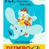 Disney Postcard - Fly Dumbo - By Perillo