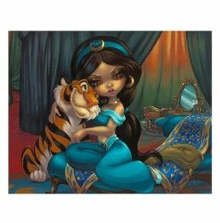 Disney Postcard - Jasmine Rajah - By Becket Griffith